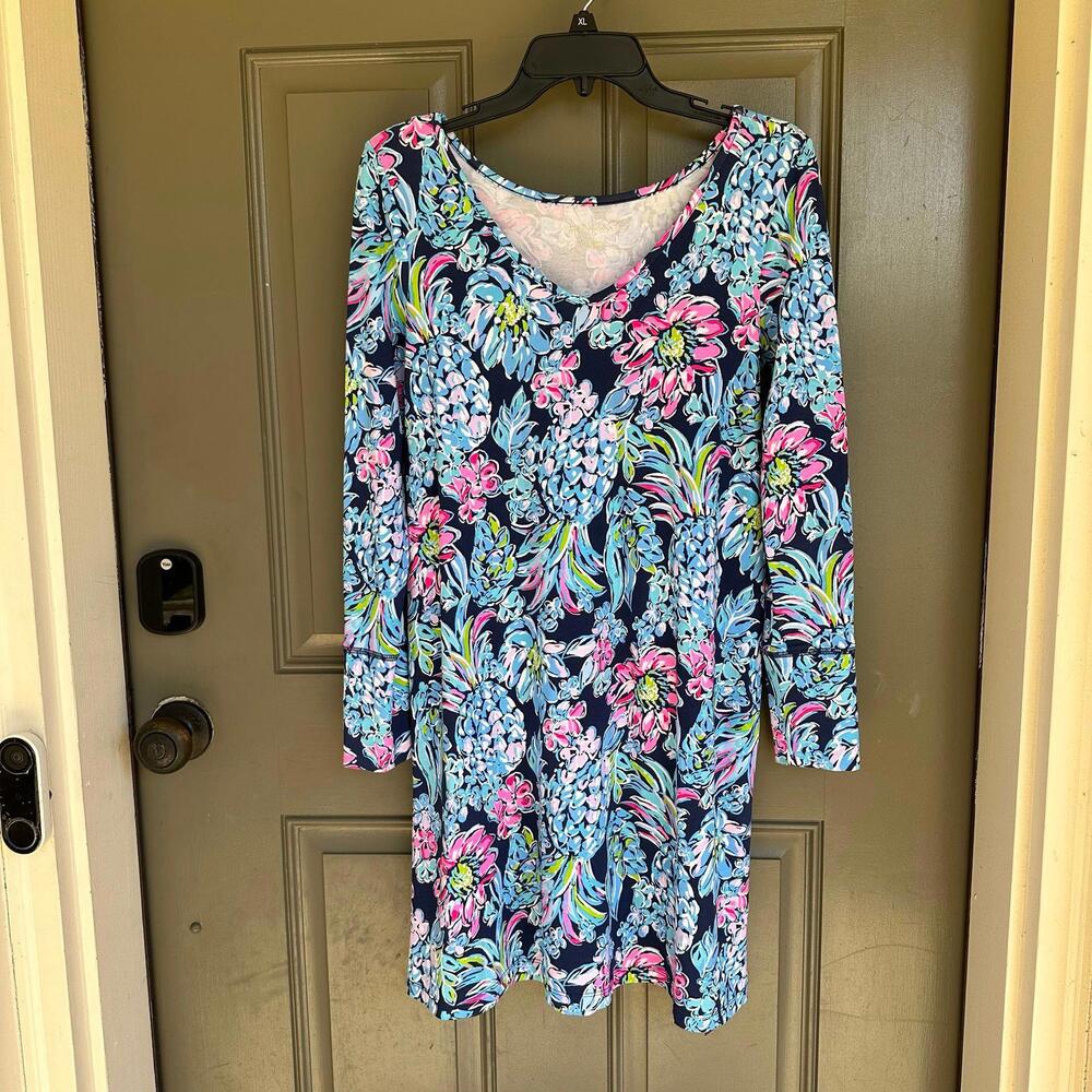 Lilly Pulitzer Kaisley Dual Neck Dress Small